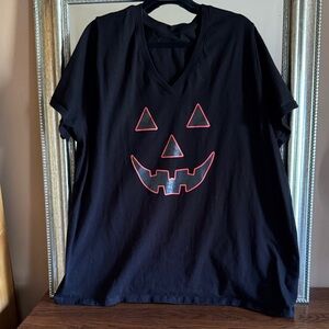 Halloween Jack-O'-Lantern T-Shirt - well made from an Etsy Maker size 4X